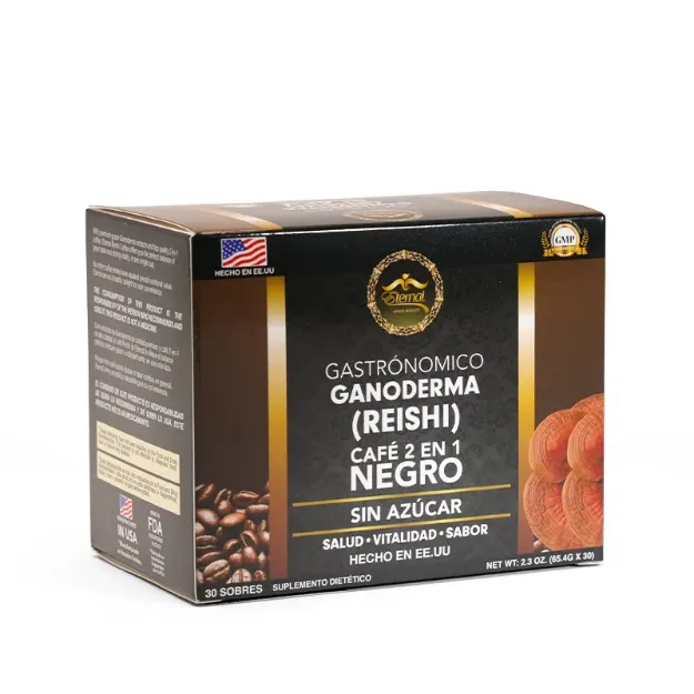 Imagen de Coffee black 2 in 1 Asiatico with REISHI GANODERMA